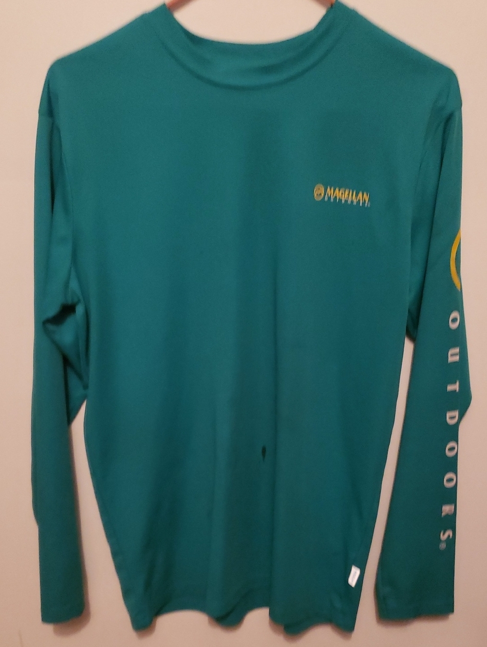 Magellan Outdoors Green Moisture-Wicking Performance Shirt